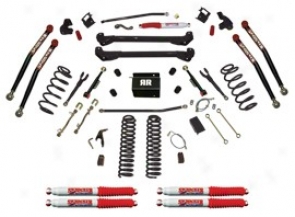 "skyjacker 8"" Bent Arm Rock Ready Ii Lift Kit System W/ Hydroshocks"