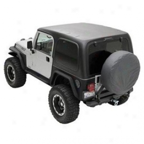 Smittybilt 1 Piece Hard Head W/o Upper Doors, Black