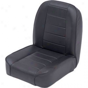 Smittybilt Low Back Bucket Seat Black