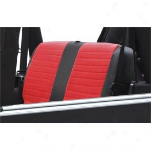 Smittybilt Xrc Jeep Rear Seat Conceal Red/black