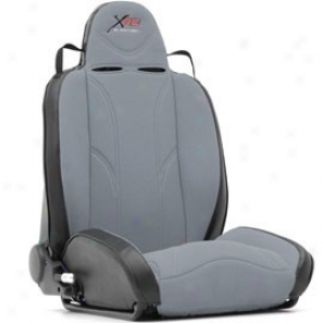 Smittybilt Xrc Suspension Seat Driver Side Grey On Black