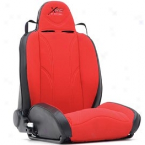 Smittybilt Xrc Suspenxion Seat Driver Side Red On Black