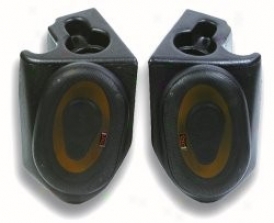 Sound Wedge With Speakers Black