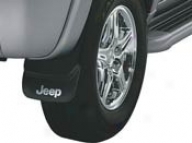 Splash Guard, Front Or Rear, Black, Flat Molded Couple