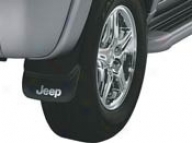Splash Guard, Con~ Or Rear Black Without Jeep Logo Pair