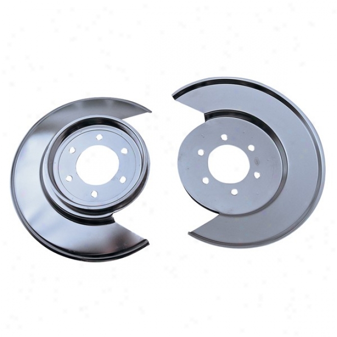 Stainless Steel Brake Caliper Dust Shield (pair)