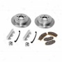 Front Disc Brake Service Kit With 2 Bolt Caliper Plate
