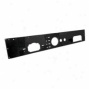 Rugged Ridge Replacement Dash Panel With Gauge Holes Pr-ecut, Blcak Powder Coat