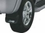 Splash Guard Front Or Build up, Black, Flat Molded Pair