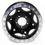 "walker Evans 15x8"" Beadlock Racing Wheel Polished Black - 5x5 Abscond Pattern Back Spacing 4.25"""