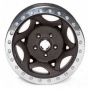 "walker Evans 20x8.5"" Beadlock Racing Wheel Wrinkled Black - 5x4.5 Bolt Pattern Baack Spacing 6"""