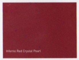 Touch Up Paint Spray Inferno Red Crystal Pearl Coat