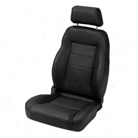 Trailmax Ii Pro Vinyl Seat Black Denim  Reclining Driver