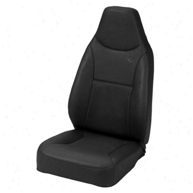 Trailmax Ii Sport Vinyl Seat Black Denim Fixed