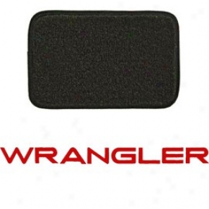 Ultimat Floor Mats 4 Piece Set * Graphite With Red Wrangler Logo