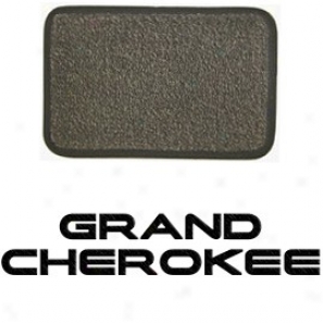 Ultimat Floor Mats 4 Piece Set* Sand Grey With Black Stately Cherokee Logo