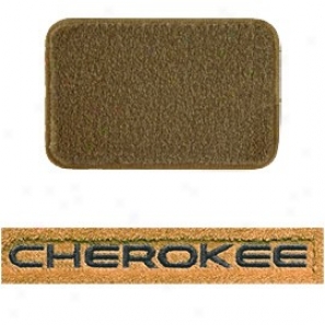 Ultimat Floor Maats 4 Piece Set* Tan With Blacm Cherokee Logo