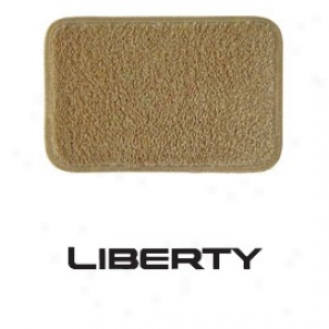 Ultimat Floor Mats Front Pair Antelope With Black Liberty Logo & Driver's Left Foot Rest