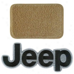 Ultimat Rear Lading Interweave Antelope With Black Jeep Logo & Through  Or Without Driver's Left Foot Rest