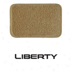 Ultimat Rear Cargo Mat Antelope With Black Liberty Logo Without Driver's Left Lower extremity Rest