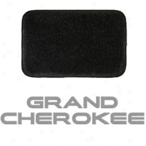 Ultimat Rear Cargo Mat Black With Silver Grand Cherokee Logo