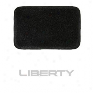 Ultimat Rear Cargo Mat Black Wiyh Silver Liberty Logo Without Driver's Left Add a ~ of  Rest