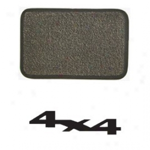 Ultimat Rear Cargo Mat Sand Grey With Black 4x4 Logo