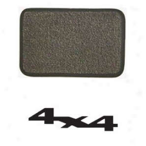 Ultimat Rear Small Cargo Mat Sand Grey Upon Black 4x4 Logo