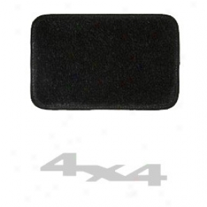 Ultimat Raise Standard Cargo Mat Black With Silver 4x4 Logo
