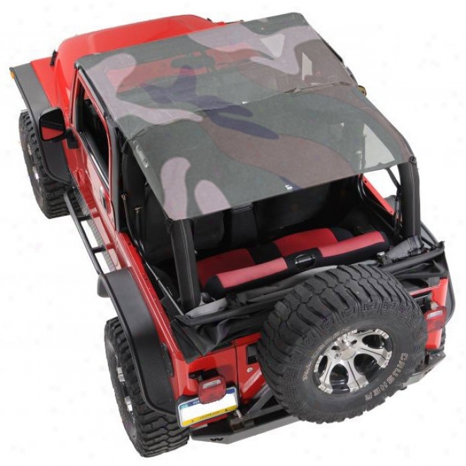 Vdp Koolbreez Full Roll Bar Top, Camouflage