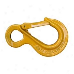 "viking Offroad 5/16"" - 3/8"" Excel Winchline Hook Poader Coated Yellow Stainless Steel, Cast Latch"