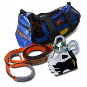 Viking Offroad Starter Recovey Kit With Blue Bag And Xl Glovex