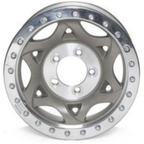 "walker Evans 15x8"" Beadlock Racing Wheel Non-polished - 5x4.5 Bolt Pattern Back Spacing 5"""