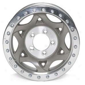 "walker Evans 17x8.5"" Street Racing Wheel Nonpolished - 5x5.5 Bolt Pattern Back Spacing 3 3/4"""