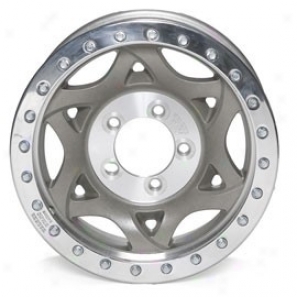 "walker Evans 17x8.5"" Street Racing Wheel Nonpolished - 5x4.5 Bolt Pattern Back Spacing 3 3/4"""