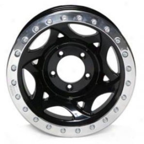 "walker Evans 17x8.5"" Street Racing Whee lPolished Dark - 5x4.5 Bolt Pattern Back Spacing 5 3/4"""