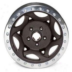 "walker Evans 17x8.5"" Street Racing Wheel Wrinkled Mourning - 5x5.5 Bolt Pattern Back Spacing 4"""