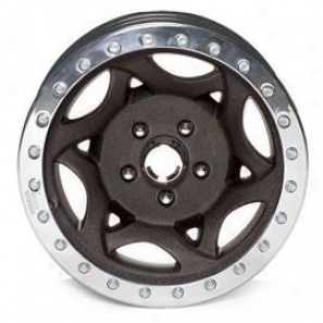 "walker Evans 17x8.5"" Street Racing Wheel Wrinkled Black - 5x5 Bolt Pattern Back Spacing 6"""