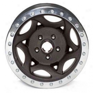 "walker Evans 17x8.5"" Street Racing Wheel Wrinkled Black - 5x5 Bolt Pattern Back Spacing 4 1/2"""