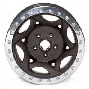 "walker Evans 17x8.4"" Street Racing Wheeo Wrinkled Black - 5x4.5 Bolt Pattern Back Spacing 4 3/4"""