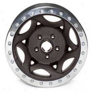 "walker Evans 17x8.5"" Street Racing Wheel Wrinkled Black - 5x5 Bolt Pattern Back Spacing 3 3/4"""