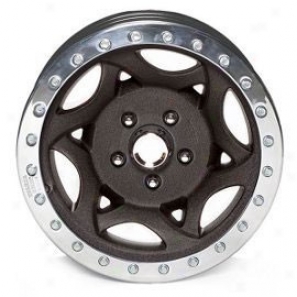 "walker Evans 17x8.5"" Street Racing Wheel Wrinkled Black - 5x5.5 Bolt Pattern Back Spacing 6"""