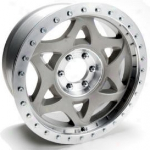 "walker Evans 20x8.5"" Beadlock Racing Wheel Non-polished - 5x5.5 Bolt Pattern Back Spacing 4.75"""