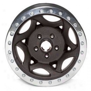 "walker Evans 20x8.5"" Beadlock Racing Wheel Wrinkled Black - 5x5 Bolt Pattern Back Spacing 4.75"""