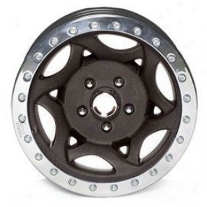 "walker Evans 2Ox8.5"" Street Racing Wheel Wrinkled Black - 5x5 Bolt Pattern Back Spacing 6"""