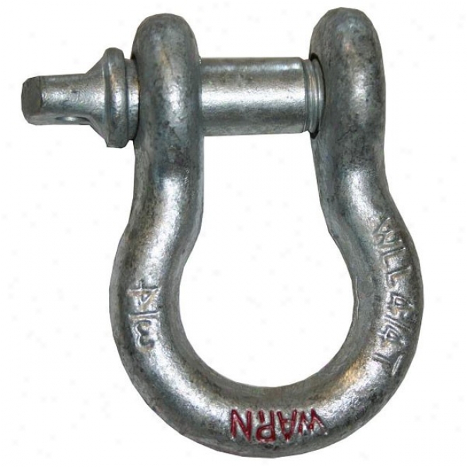 Warn Clevis D-shackel 3/4 Inch With 7/8 Inhc Pin