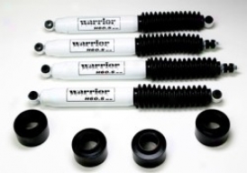 "warrior 2"" Poly Spacer Lift Kit With Shocks"