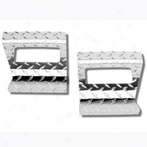 Warrior, Forepart Fender Rock Protector, Diamond Plate