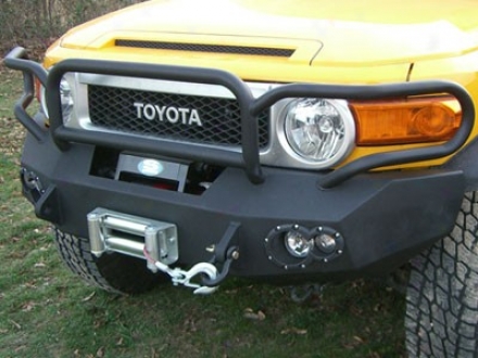 Winch Bumper  Front W/ Full Grill Guuard