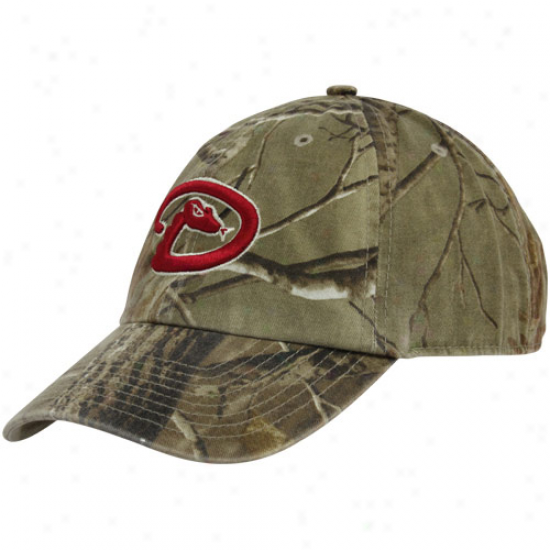 '47 Brand Arizona Diamondbacks Real Tree Camo Cleanup Adjustanle Hat